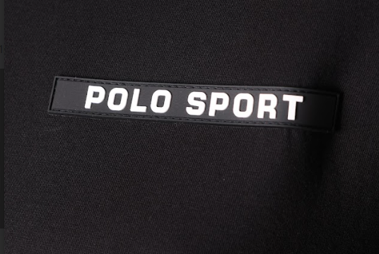 Polo T-Shirt Sport Big Logo Black